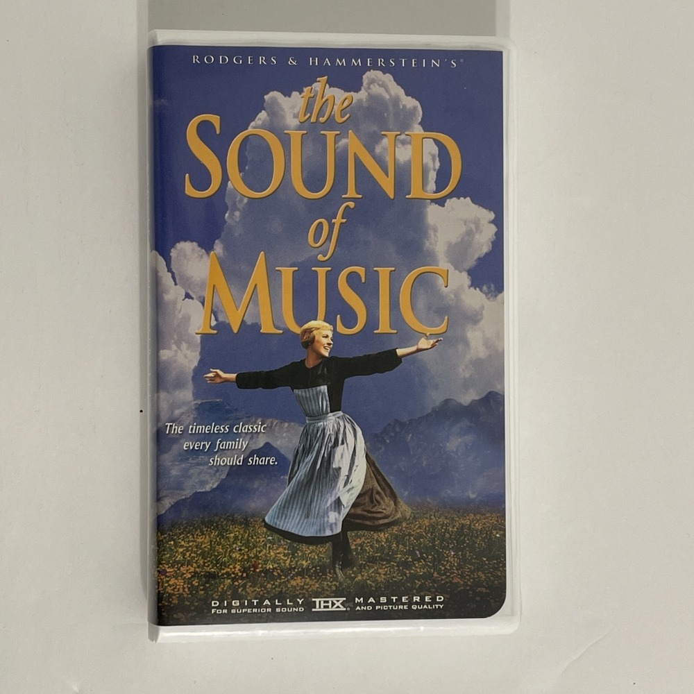 The Sound of Music VHS Rodgers & Hammerstein THX Digitally Mastered